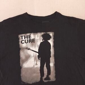The Cure Band Crew Neck Short Sleeve Graphic T Shirt Mens Size 2XL Black